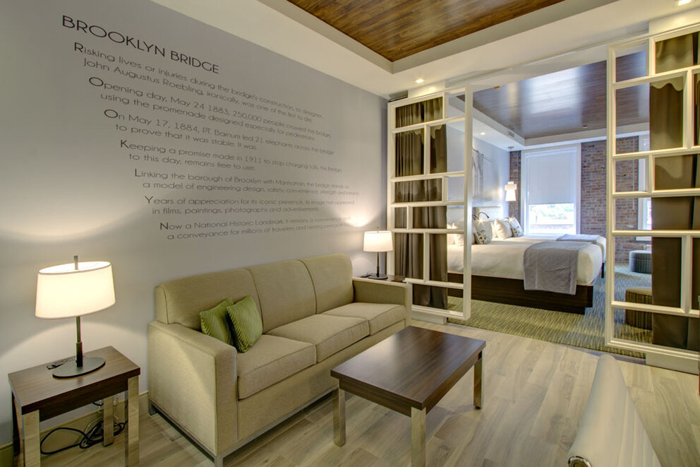 suite at our nyc brooklyn hotel
