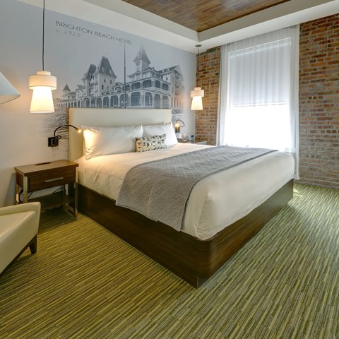 Superior King Hotel Room in Brooklyn